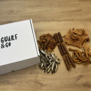 Caja Degustación talla grande de snacks naturales para perros y gatos