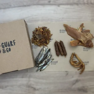 Caja Degustación talla pequeña de snacks naturales para perros y gatos
