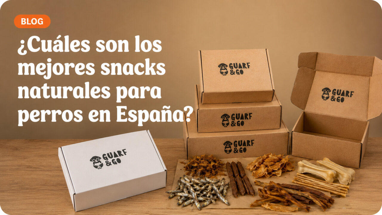 ¿Cuáles son los mejores snacks naturales para perros en España?